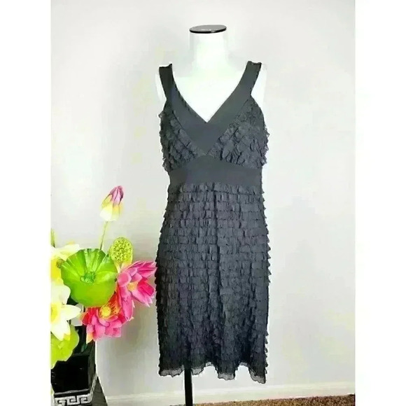 Volume One Ruffled Dress women size XL Jun… - Picture 6 of 7